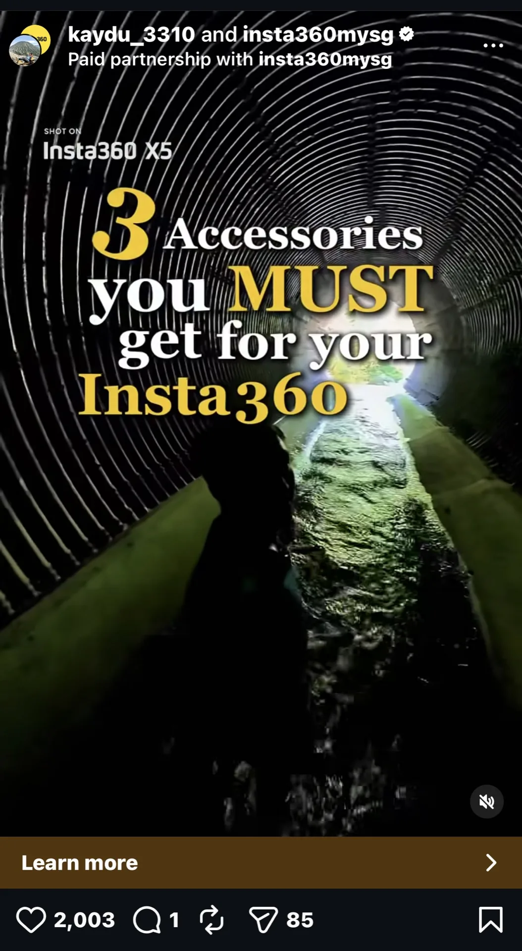 Paid partnership with Insta360 Malaysia