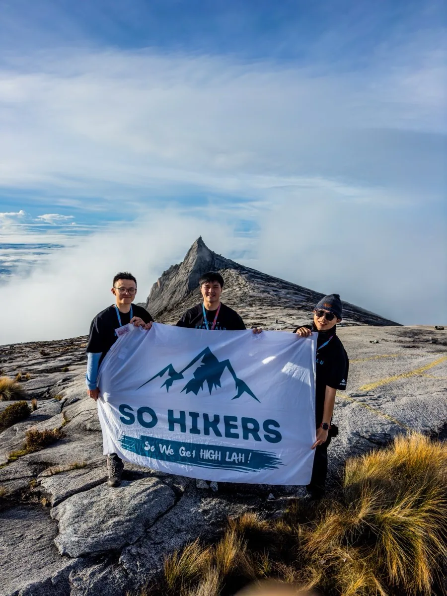 So Hikers Malaysia team at Kinabalu