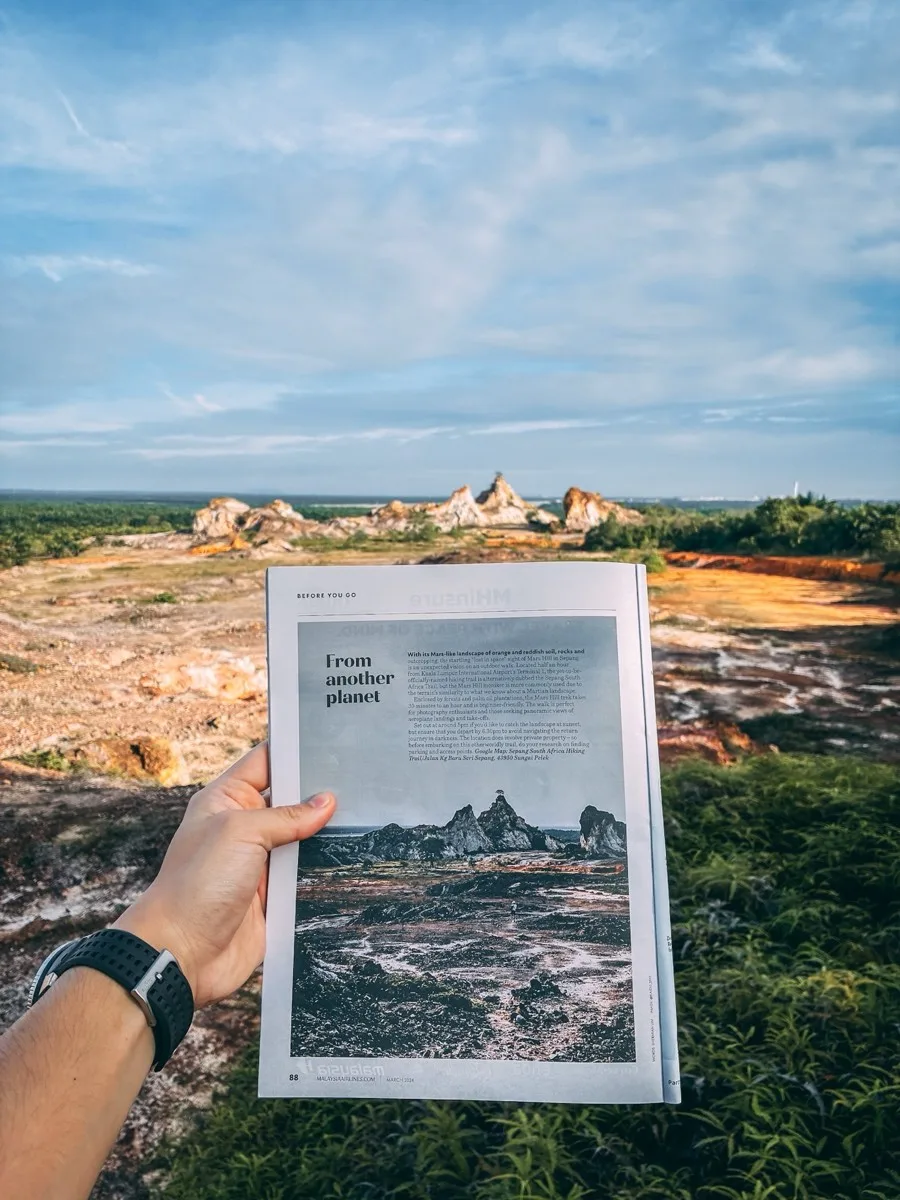 Sepang South Africa rock formations — Malaysia Airlines Going Places Magazine March 2024